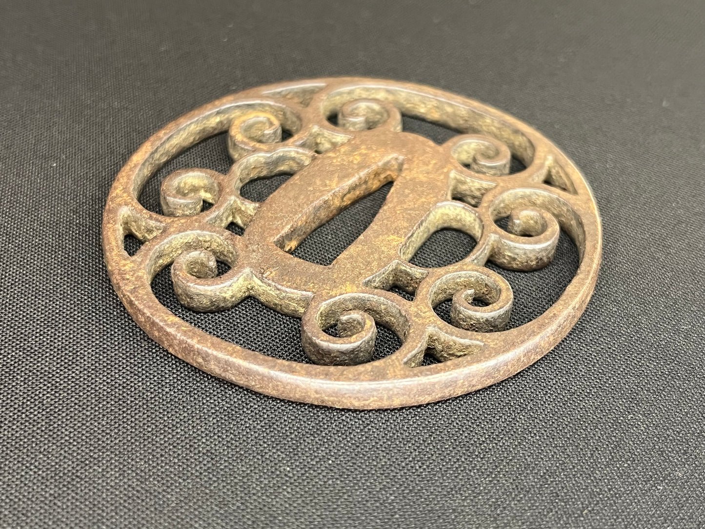 Antique Japanese Tsuba - Iron Handguard #013 Unverified