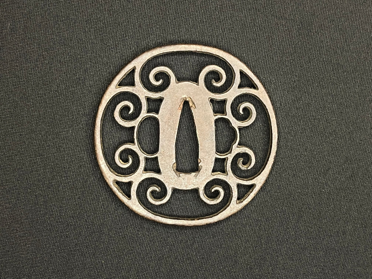 Antique Japanese Tsuba - Iron Handguard #013 Unverified