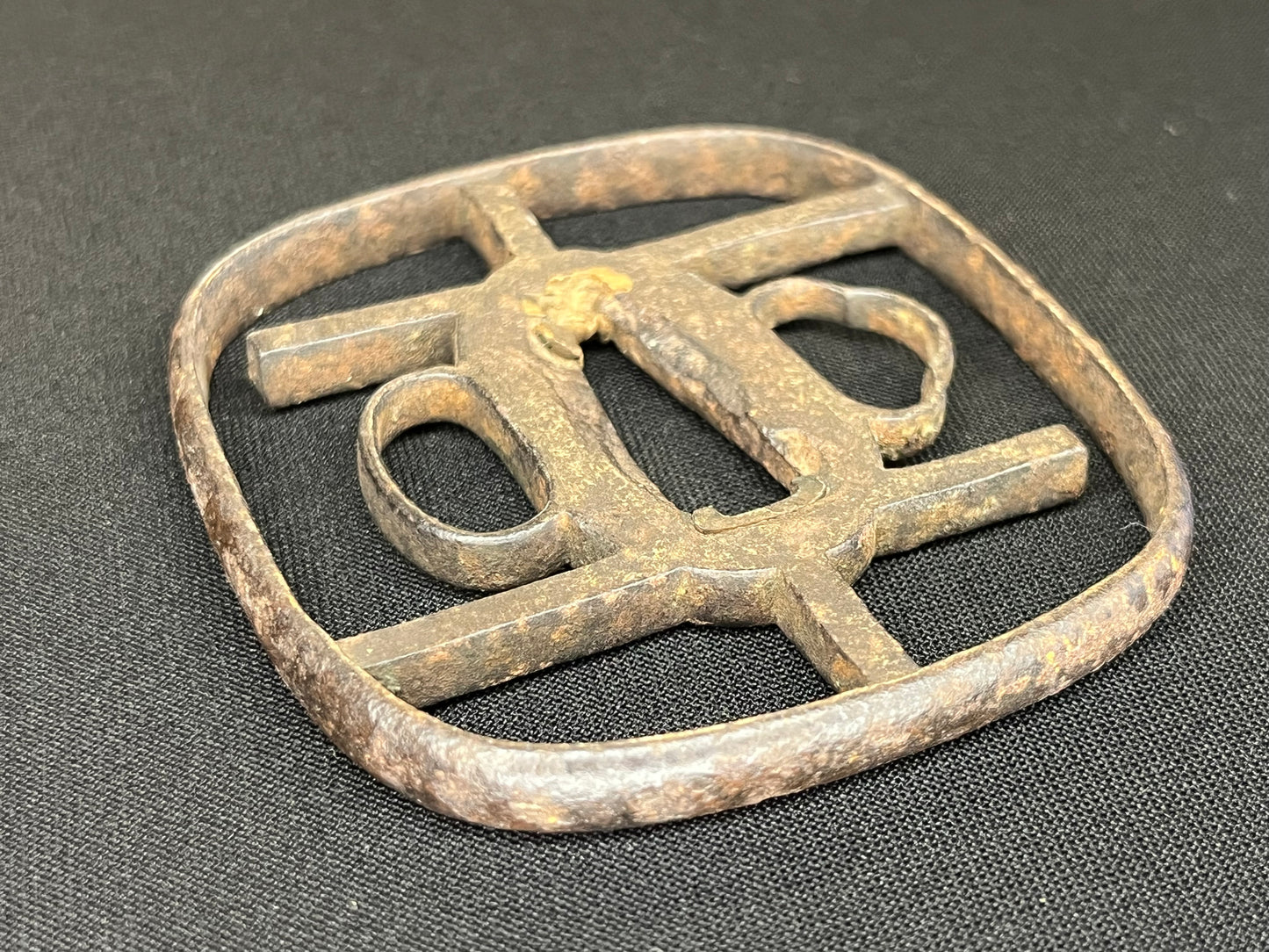 Antique Japanese Tsuba - Iron Handguard #014 Unverified