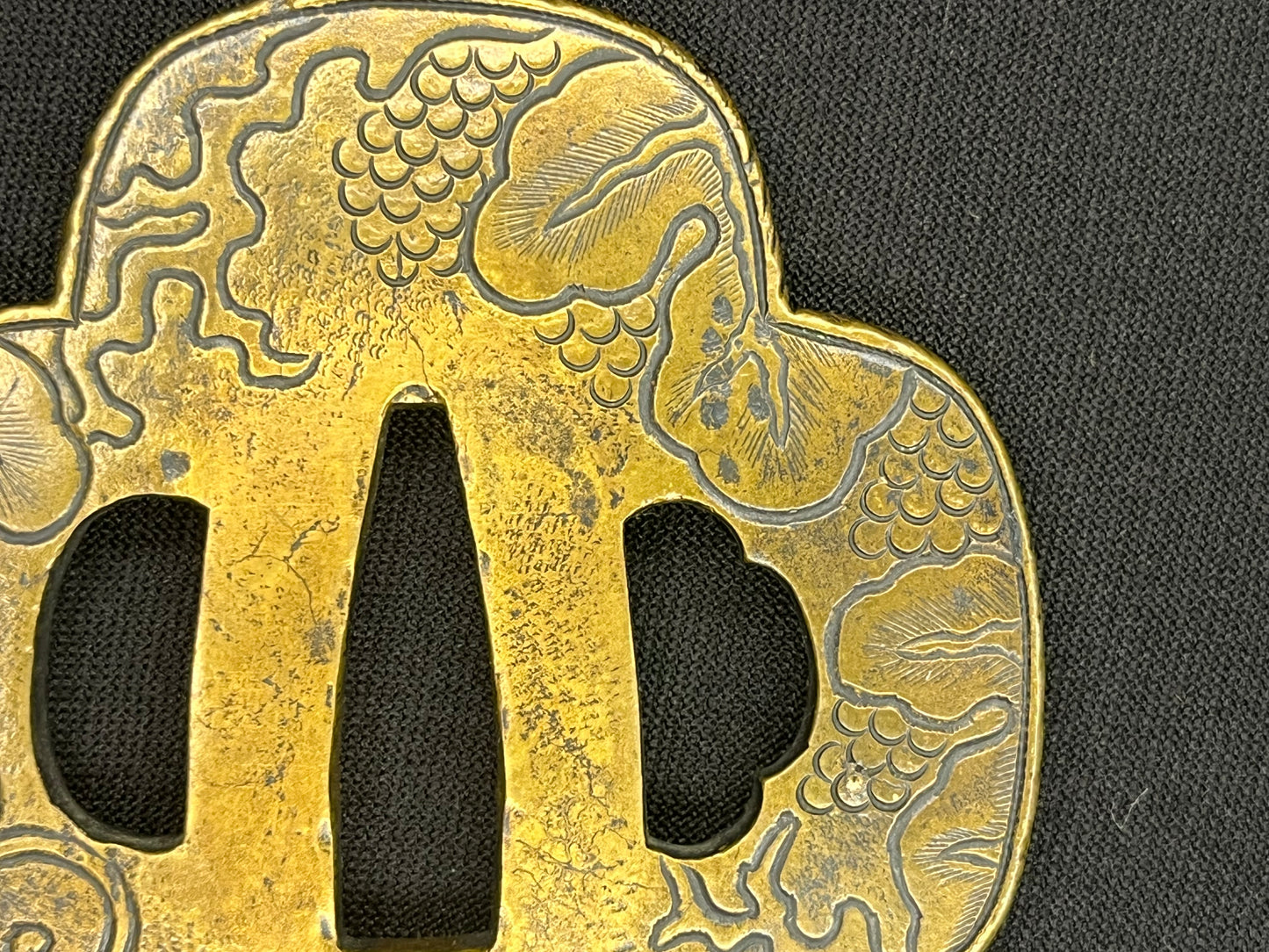 Antique Japanese Tsuba - Iron Handguard #015 Unverified