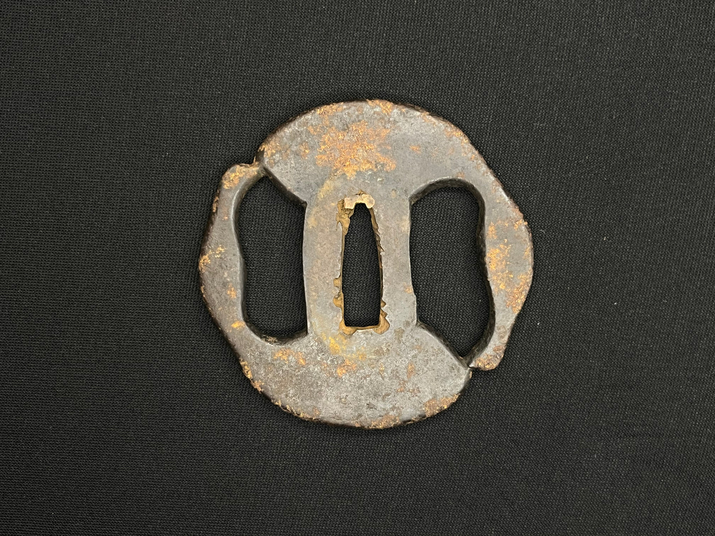 Antique Japanese Tsuba - Iron Handguard #017 Unverified