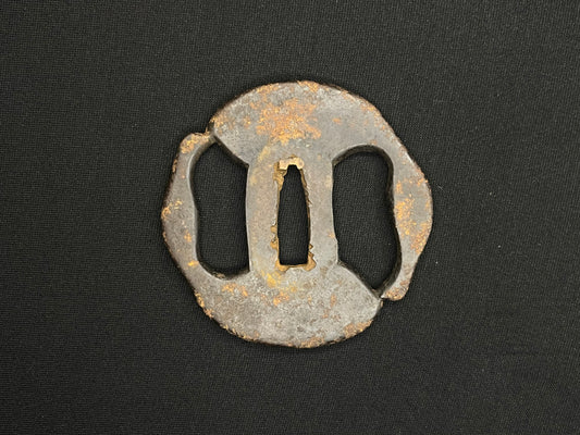 Antique Japanese Tsuba - Iron Handguard #017 Unverified