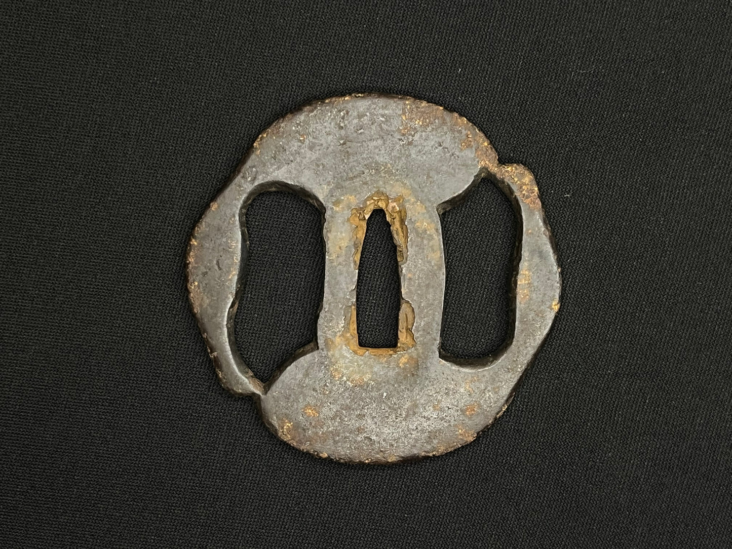 Antique Japanese Tsuba - Iron Handguard #017 Unverified