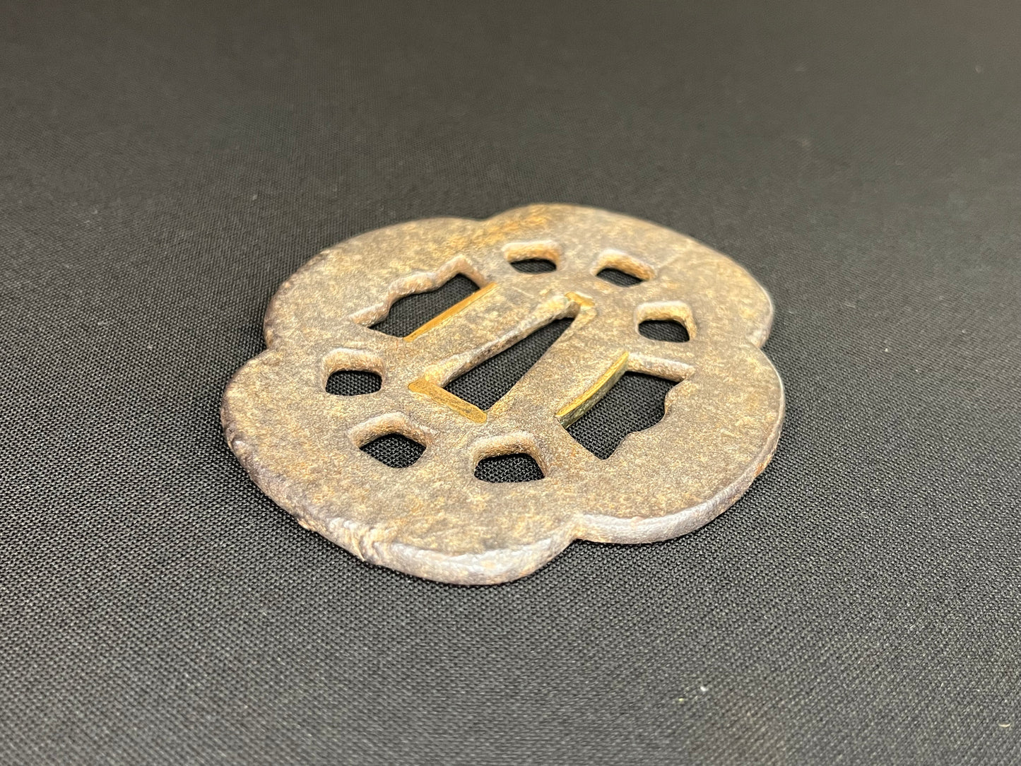 Antique Japanese Tsuba - Iron Handguard #018 Unverified