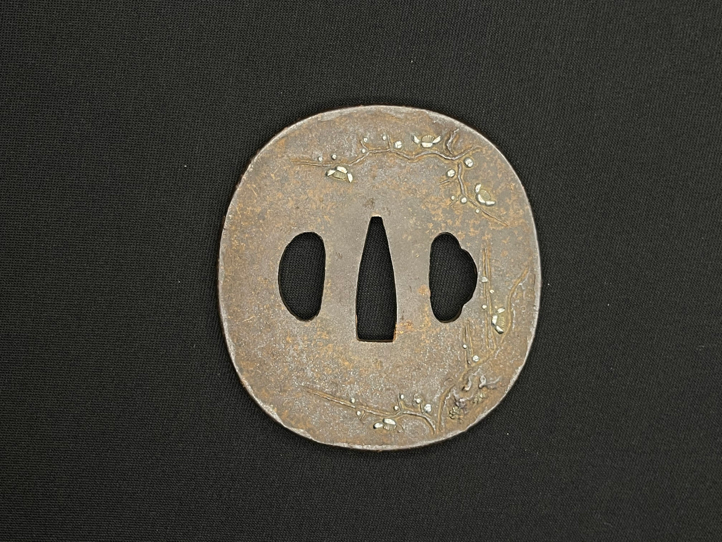 Antique Japanese Tsuba - Iron Handguard #019 Unverified