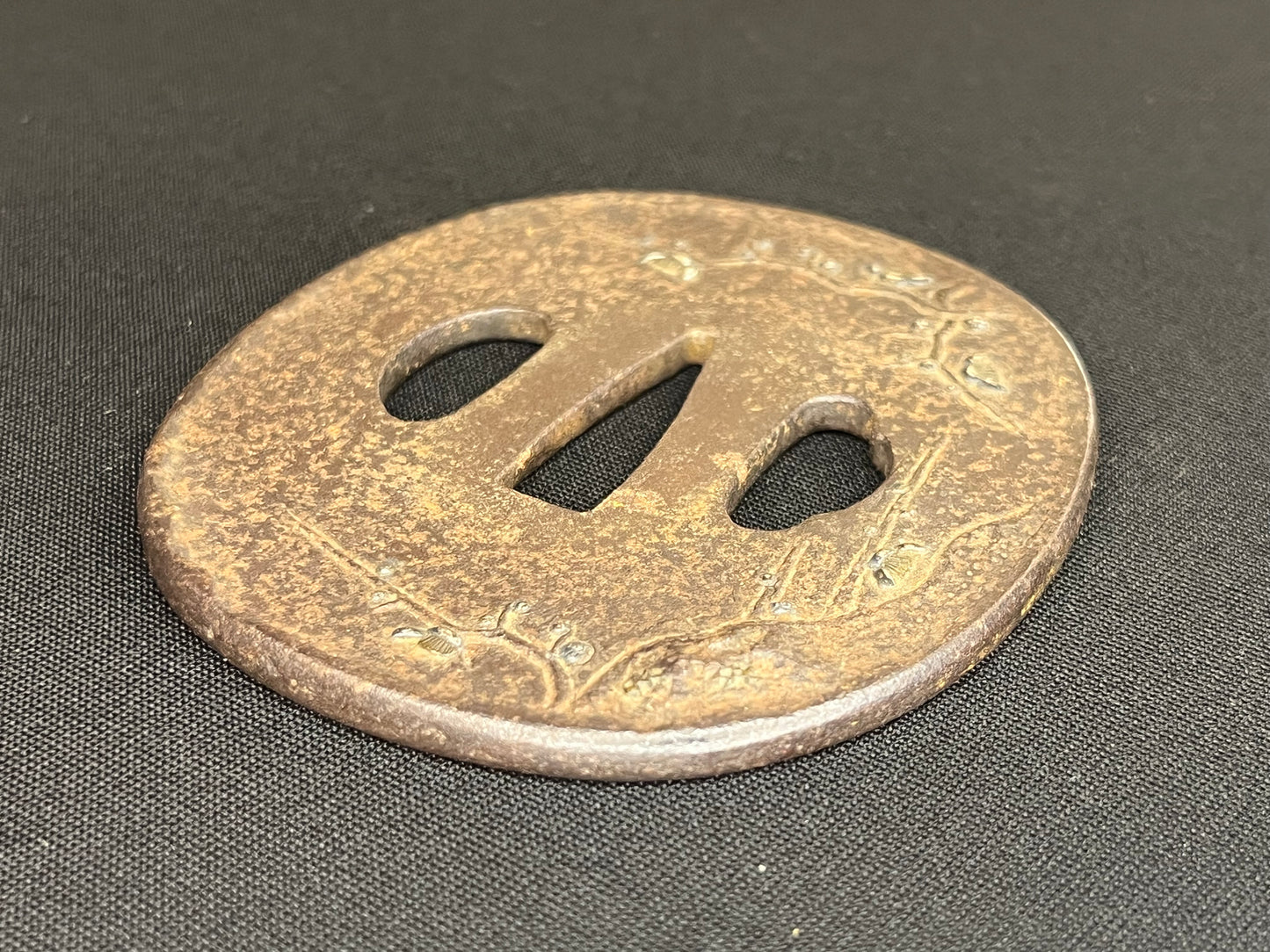 Antique Japanese Tsuba - Iron Handguard #019 Unverified