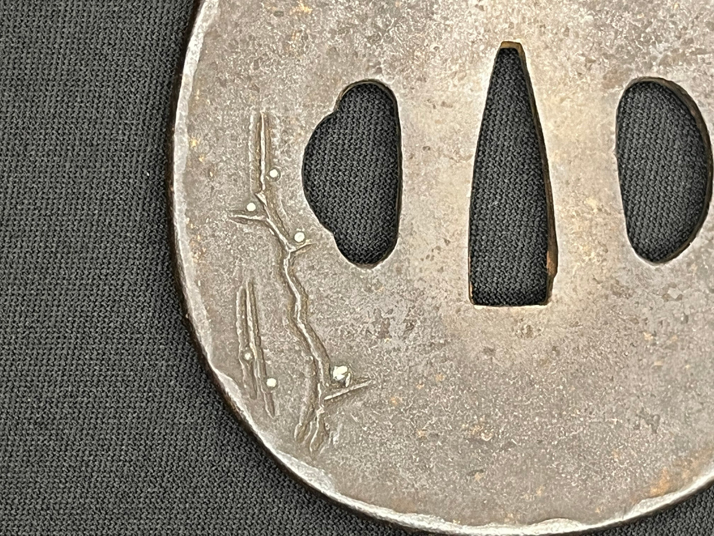 Antique Japanese Tsuba - Iron Handguard #019 Unverified