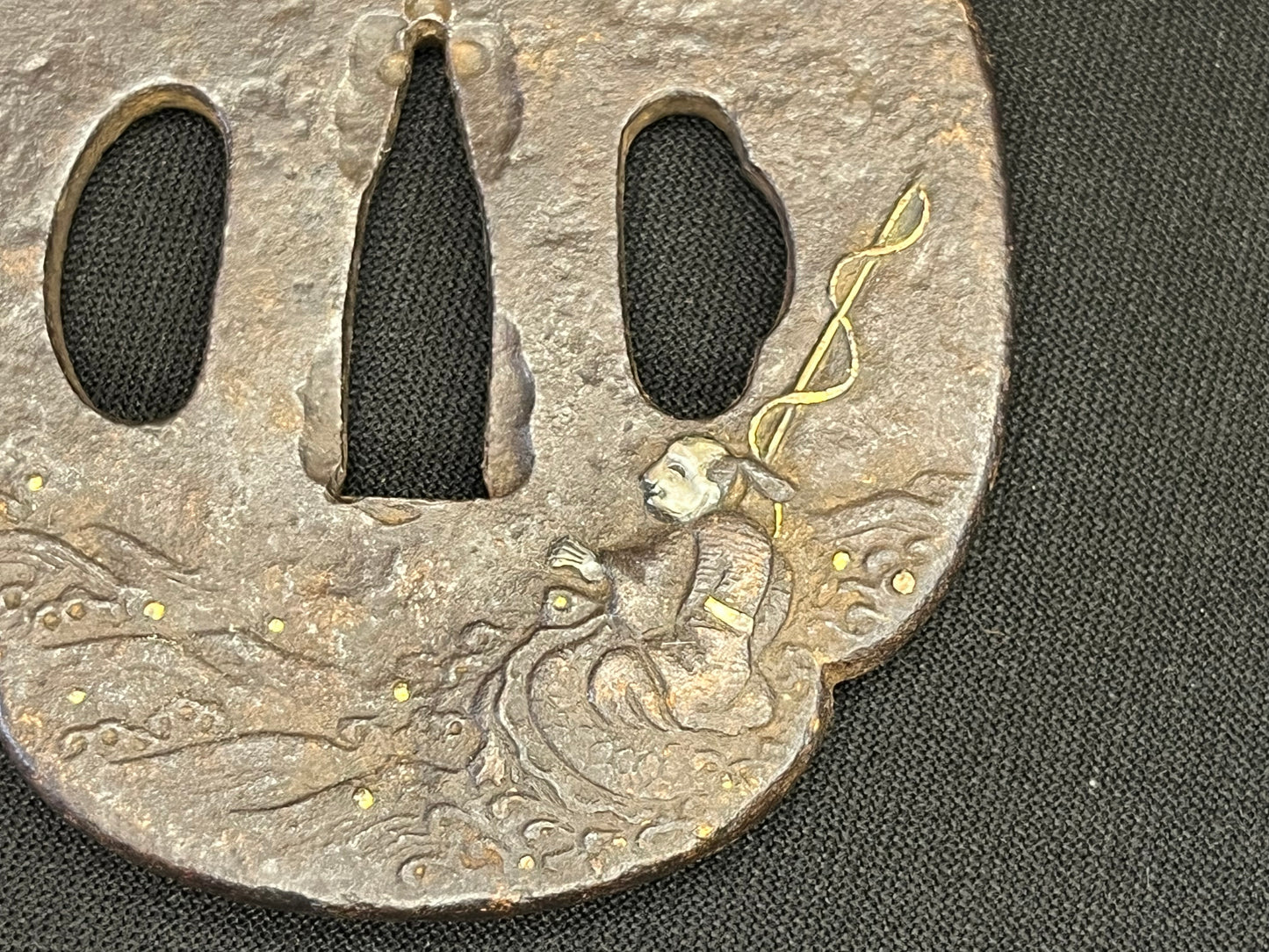 Antique Japanese Tsuba - Iron Handguard #020 Unverified