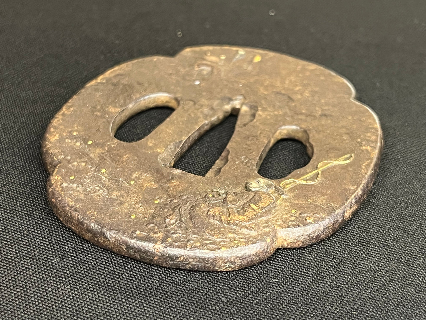 Antique Japanese Tsuba - Iron Handguard #020 Unverified