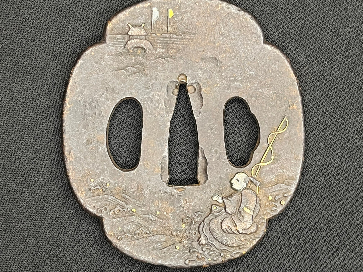 Antique Japanese Tsuba - Iron Handguard #020 Unverified