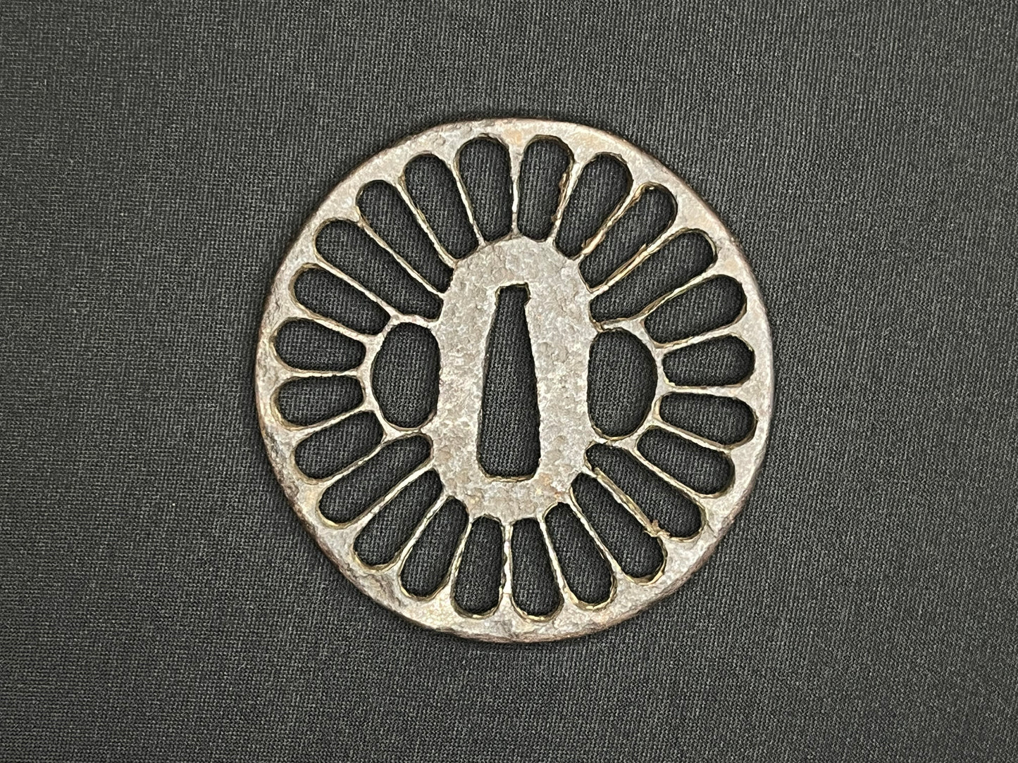 Antique Japanese Tsuba - Iron Handguard #021 Unverified