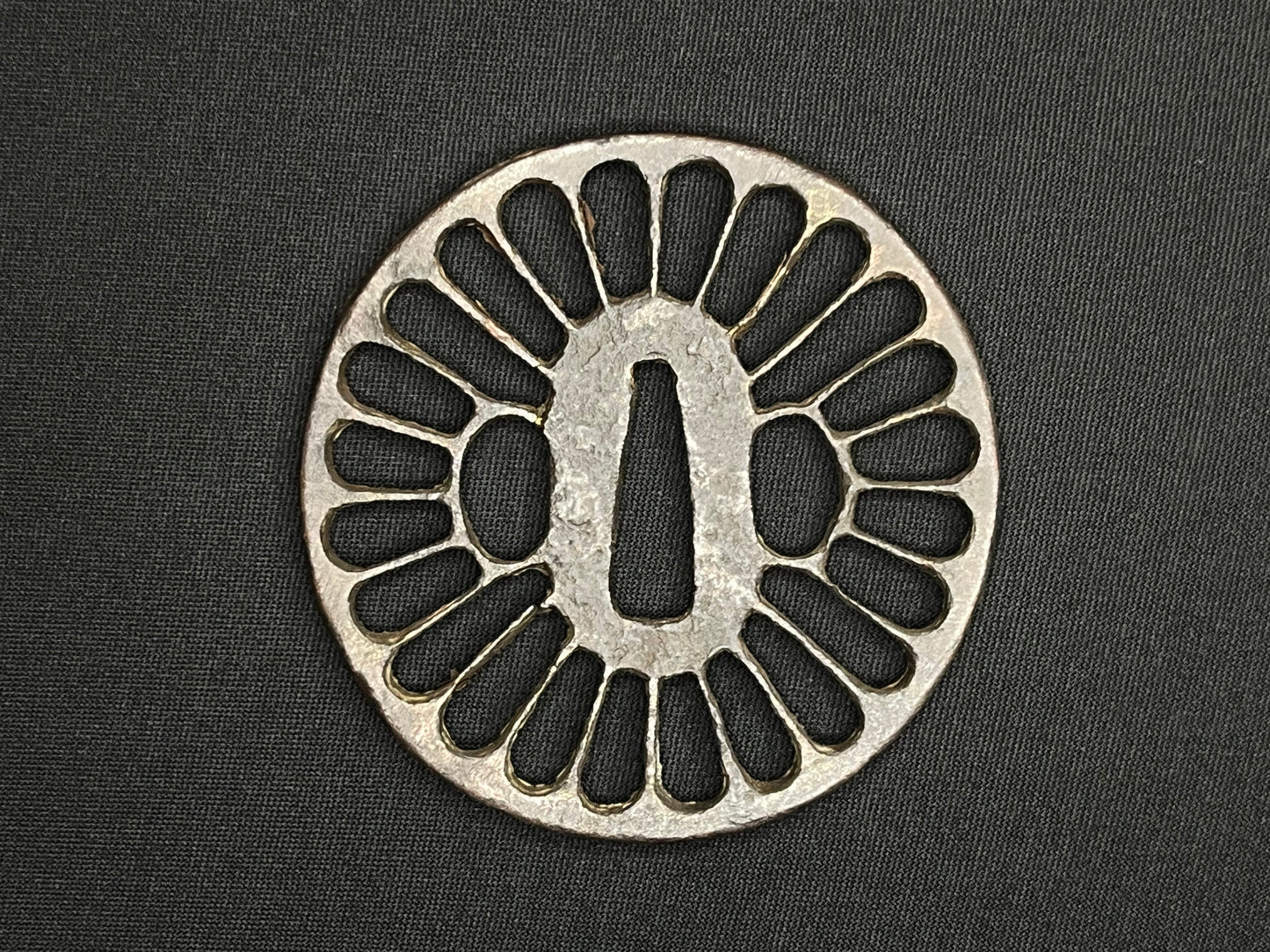 Antique Japanese Tsuba - Iron Handguard #021 Unverified