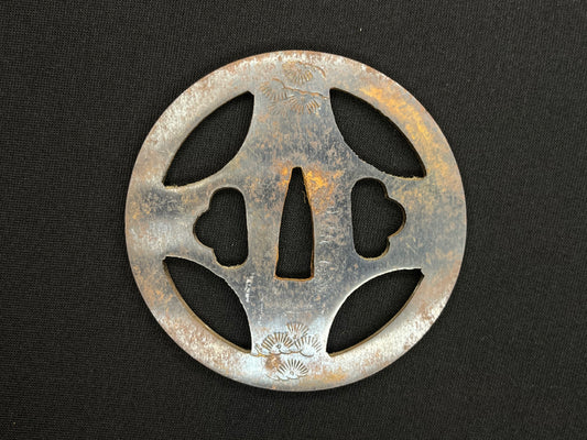 Antique Japanese Tsuba - Iron Handguard #022 Unverified