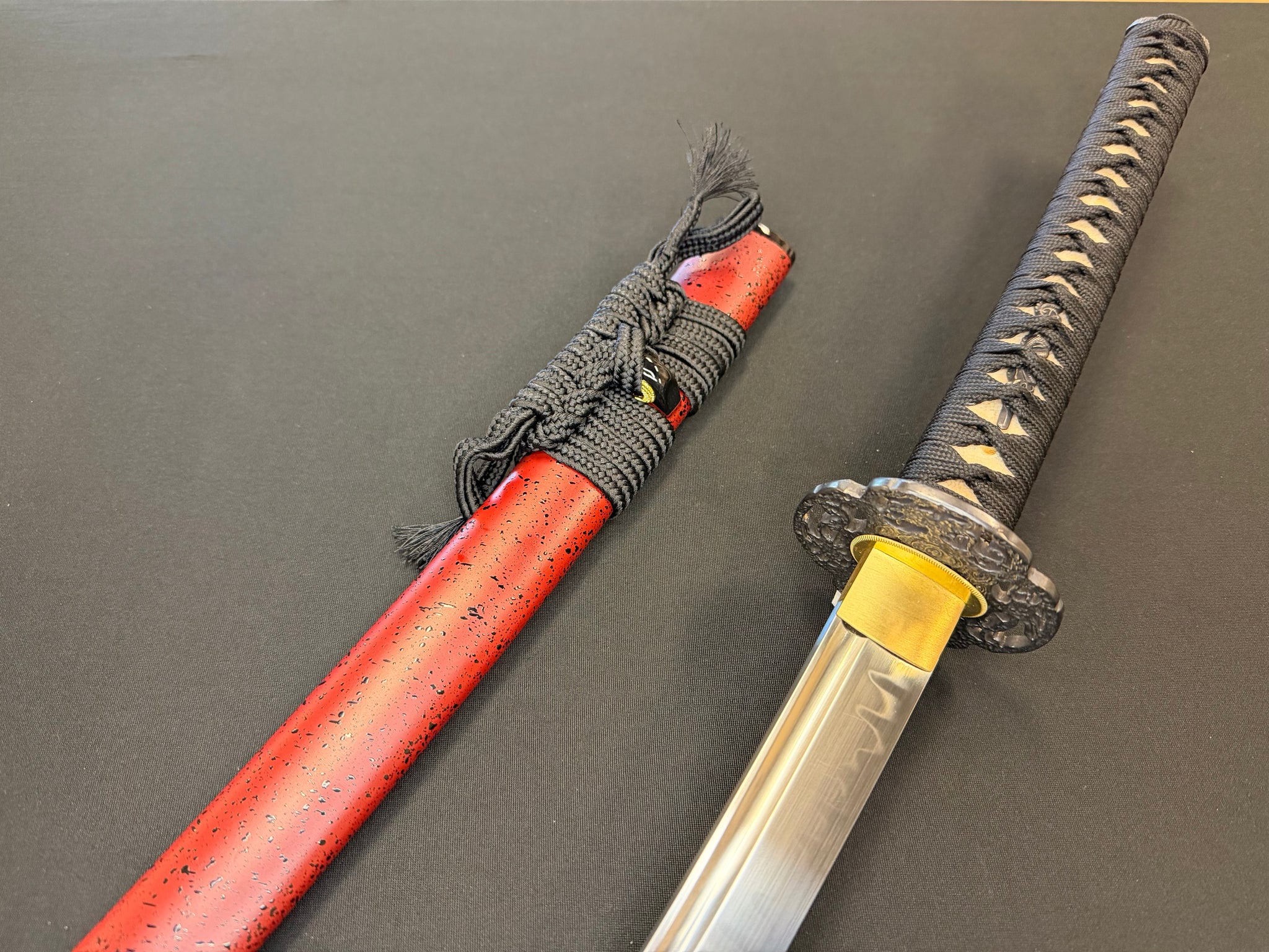 Phoenix Armory Duelist Series Katana - Crimson Horizon T10 Okissaki