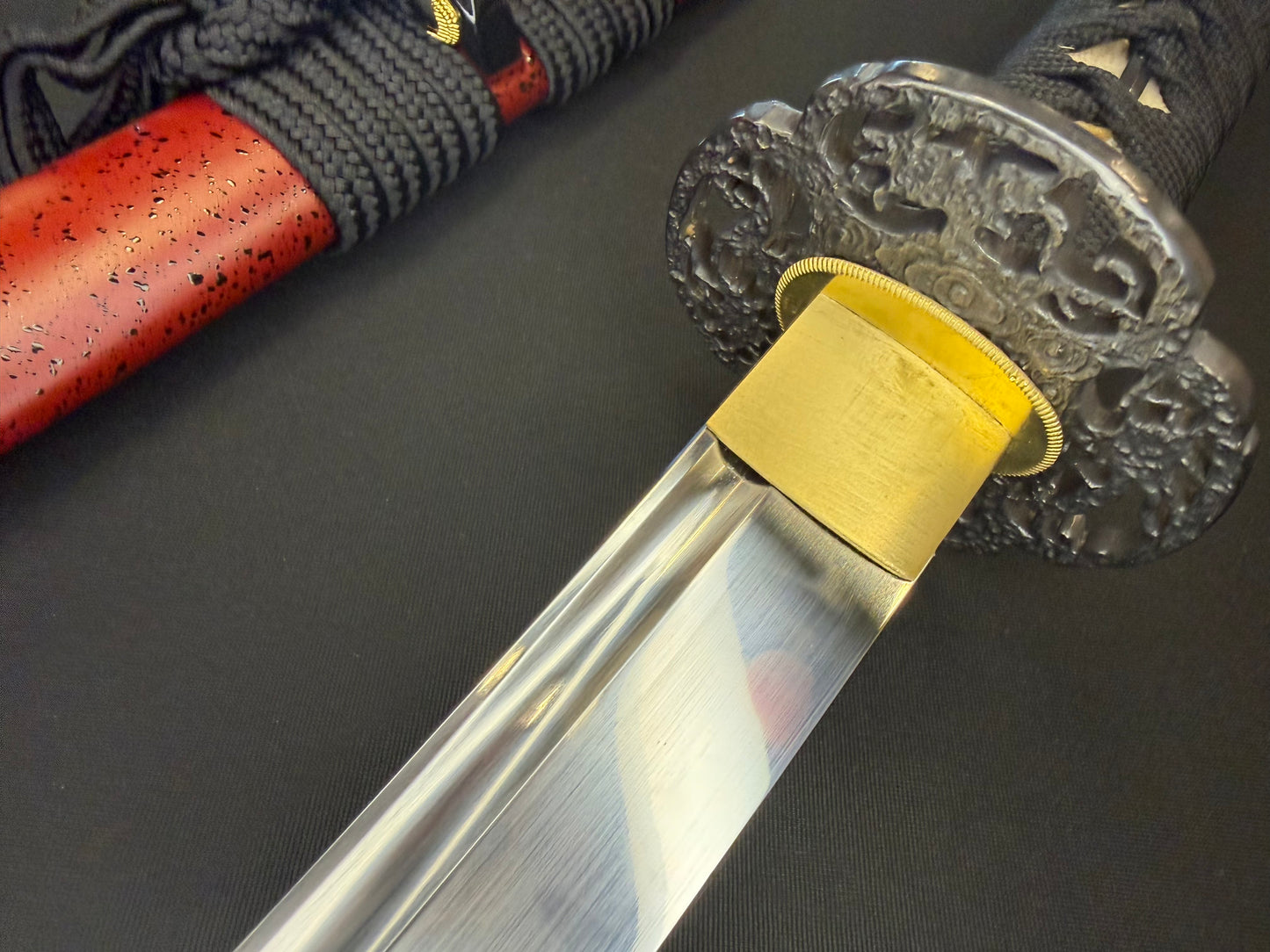 Phoenix Armory Duelist Series Katana - Crimson Horizon T10 Okissaki