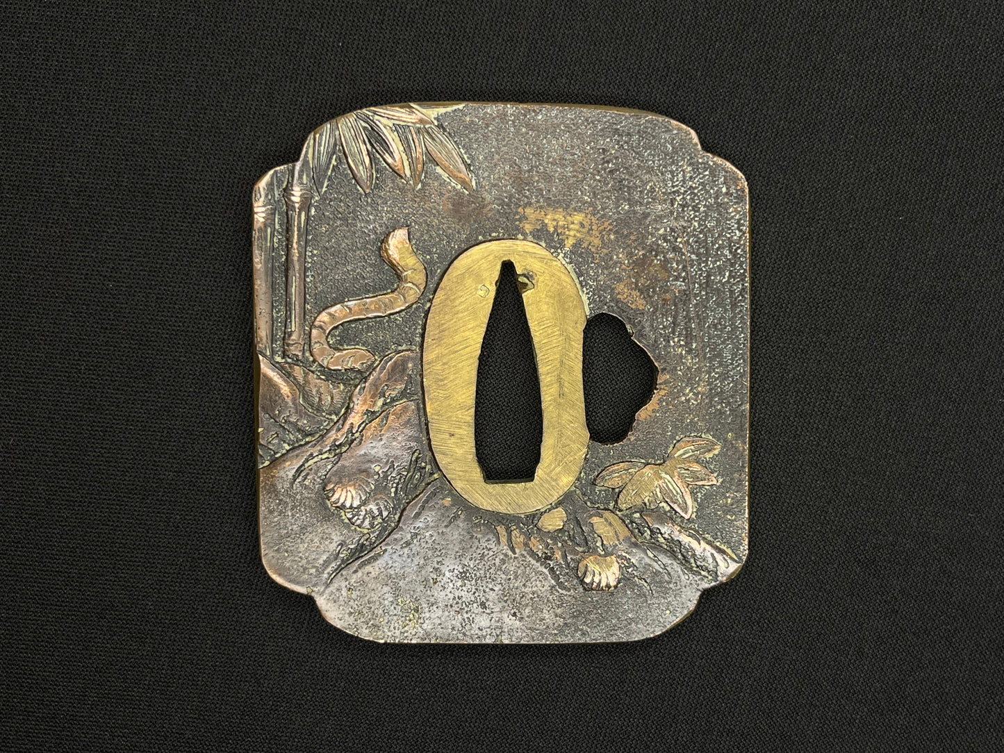 Antique Japanese Tsuba - Iron Handguard #023 Unverified