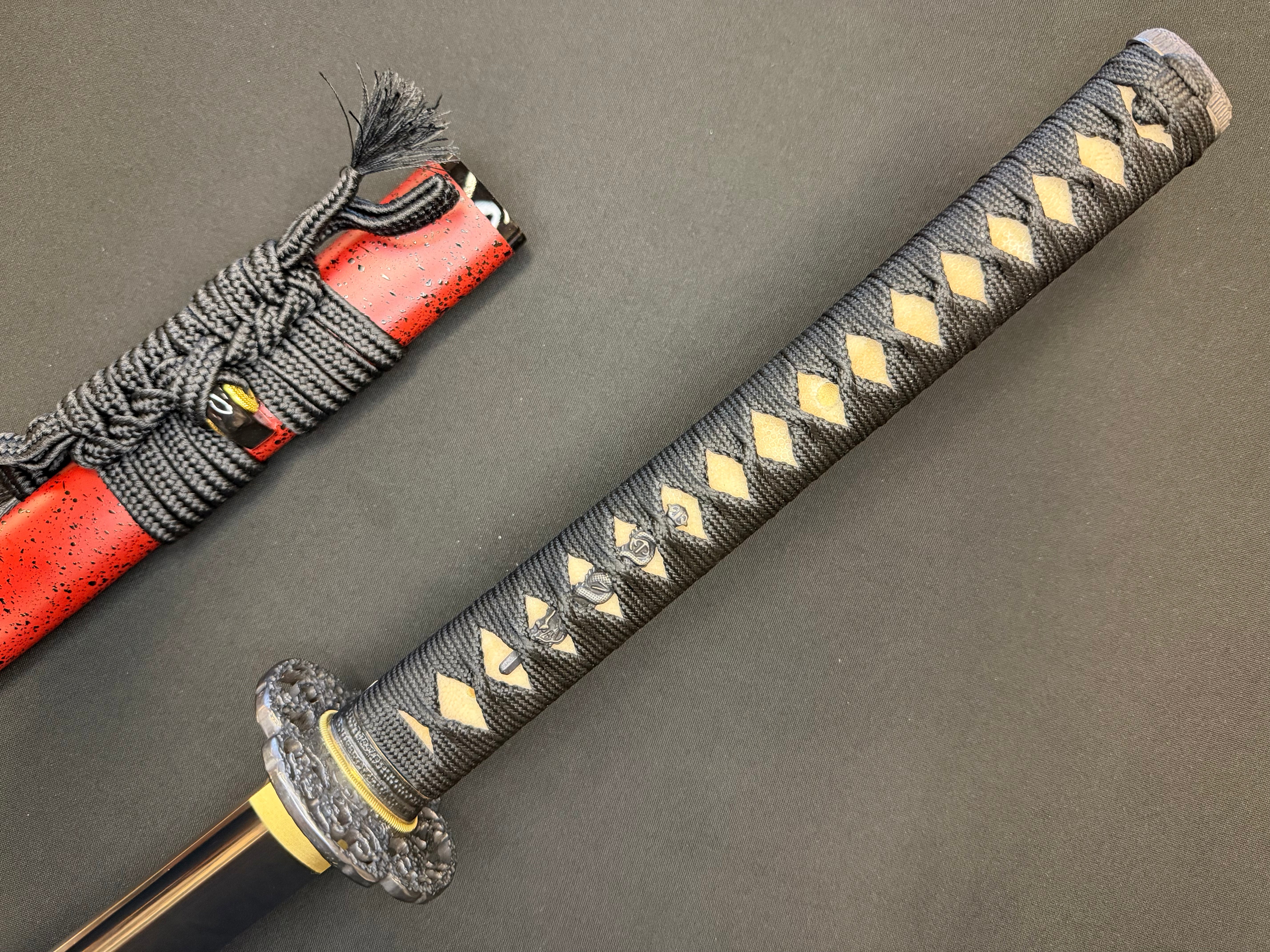 Phoenix Armory Duelist Series Katana - Crimson Horizon T10 Okissaki