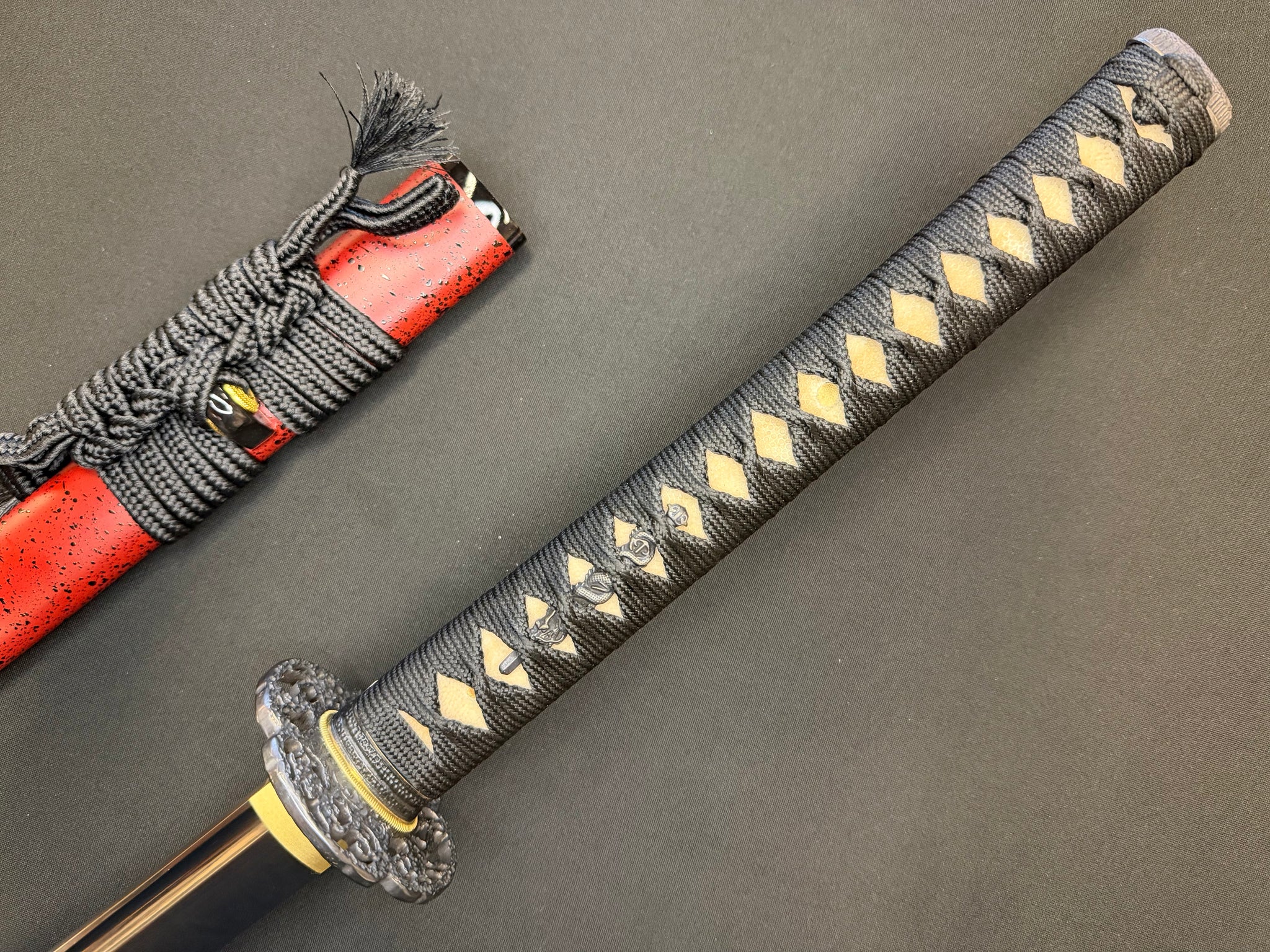 Phoenix Armory Duelist Series Katana - Crimson Horizon T10 Okissaki