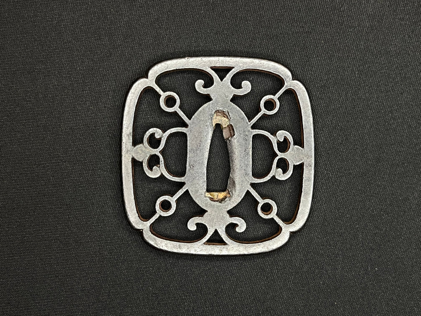 Antique Japanese Tsuba - Iron Handguard #024 Unverified