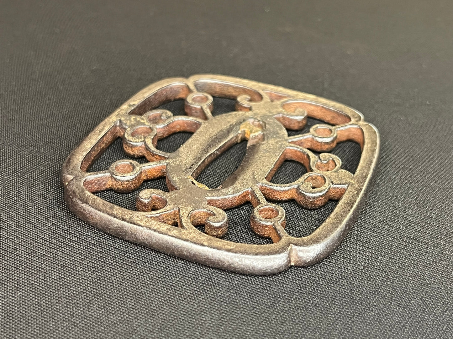 Antique Japanese Tsuba - Iron Handguard #024 Unverified