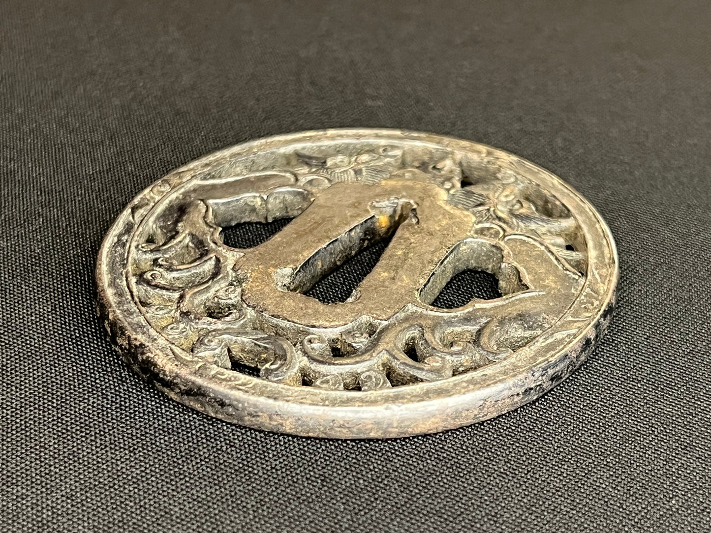 Antique Japanese Tsuba - Iron Handguard #027 Unverified