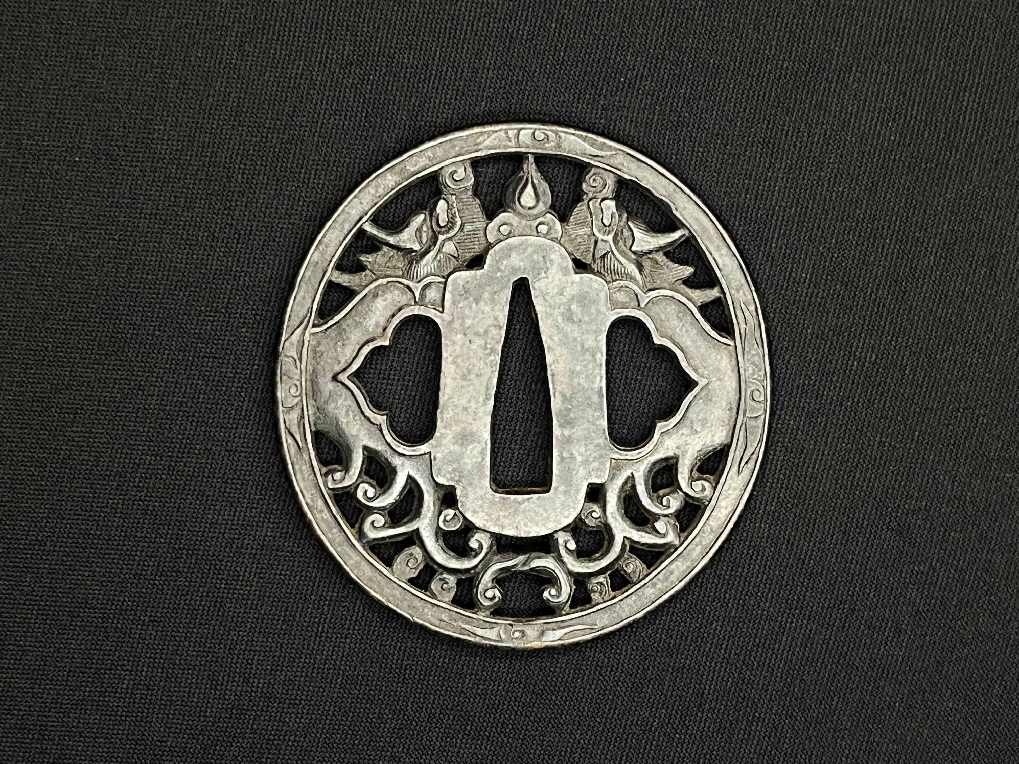 IVORY GATE / LIVE 1983 デモテープ ジャパメタ メタル Antique Japanese Tsuba - Iron Handguard #027 Unverified – RVA Katana