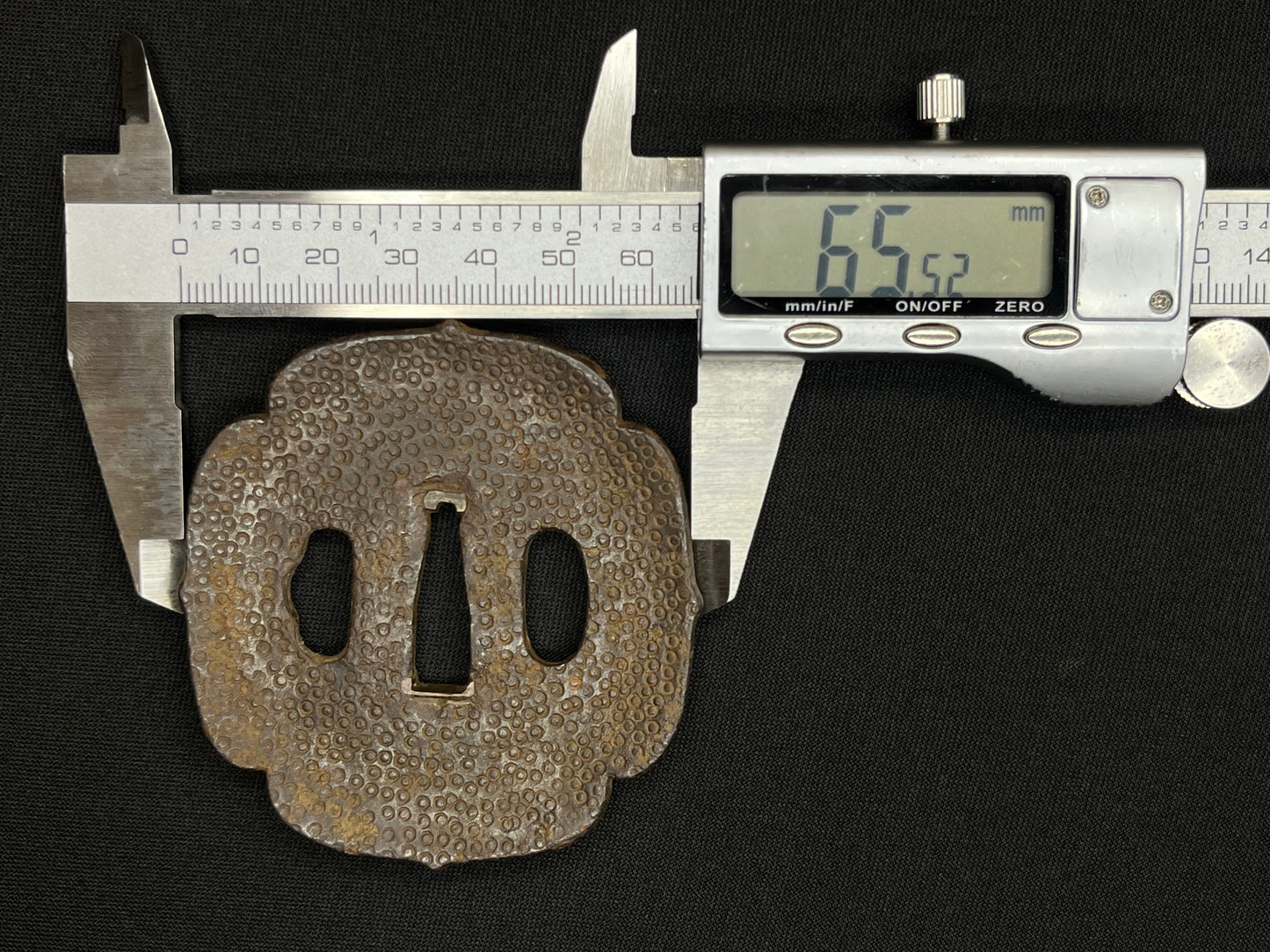 Antique Japanese Tsuba - Iron Handguard #028 Unverified