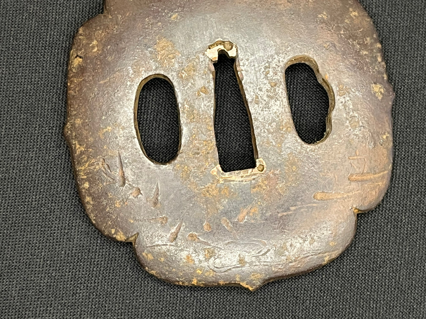 Antique Japanese Tsuba - Iron Handguard #028 Unverified
