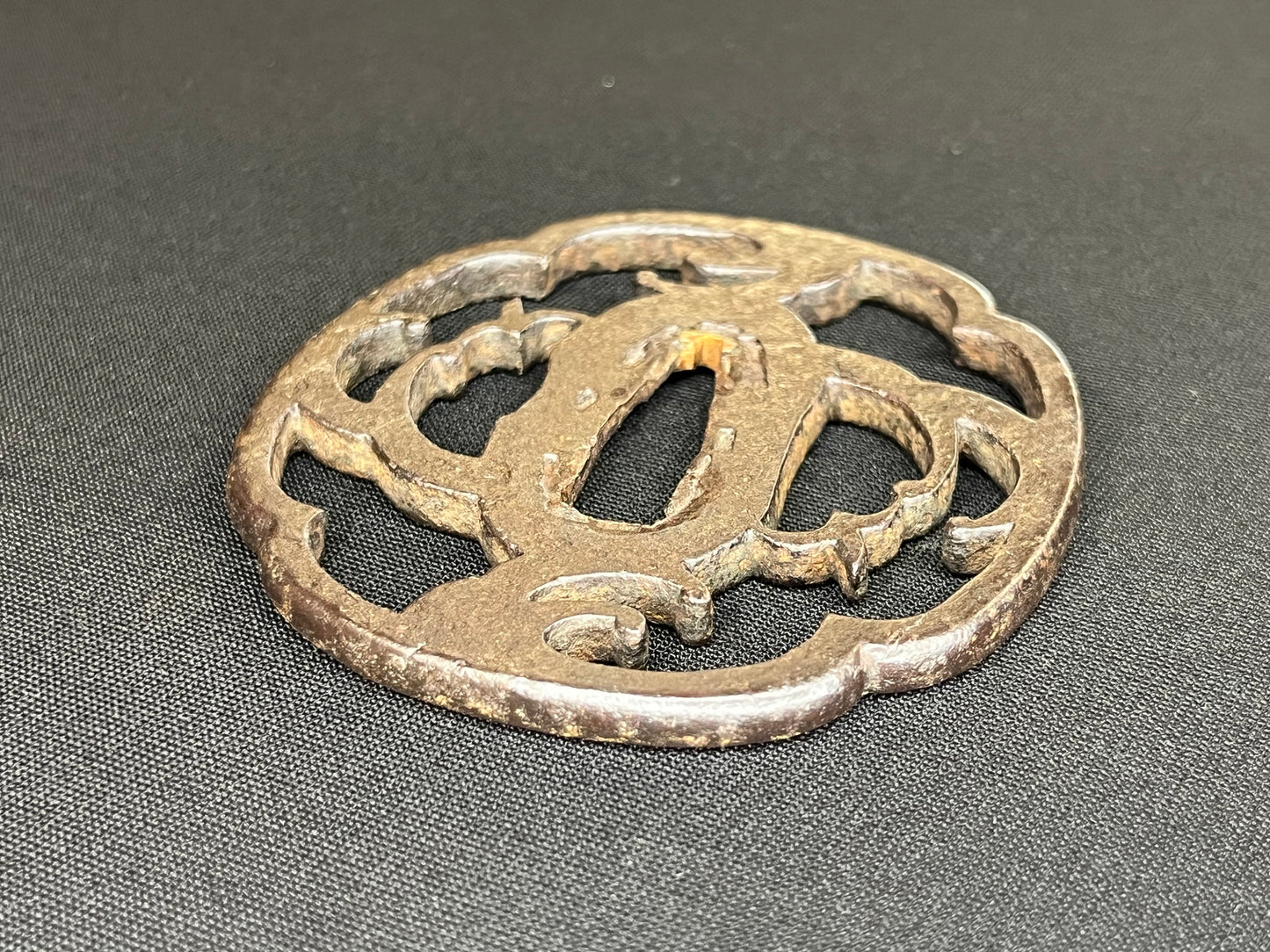 Antique Japanese Tsuba - Iron Handguard #030 Unverified
