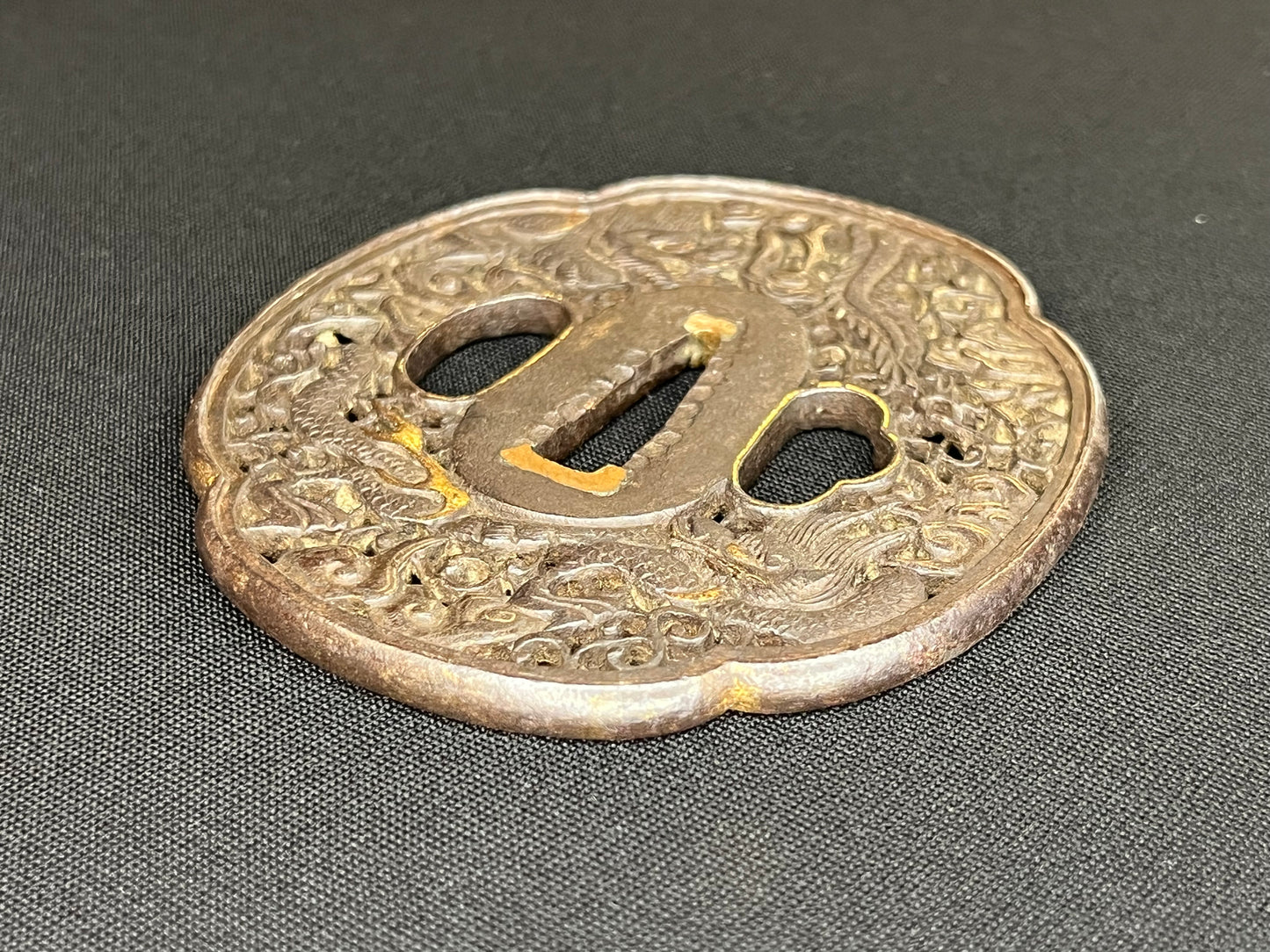 Antique Japanese Tsuba - Iron Handguard #031 Unverified