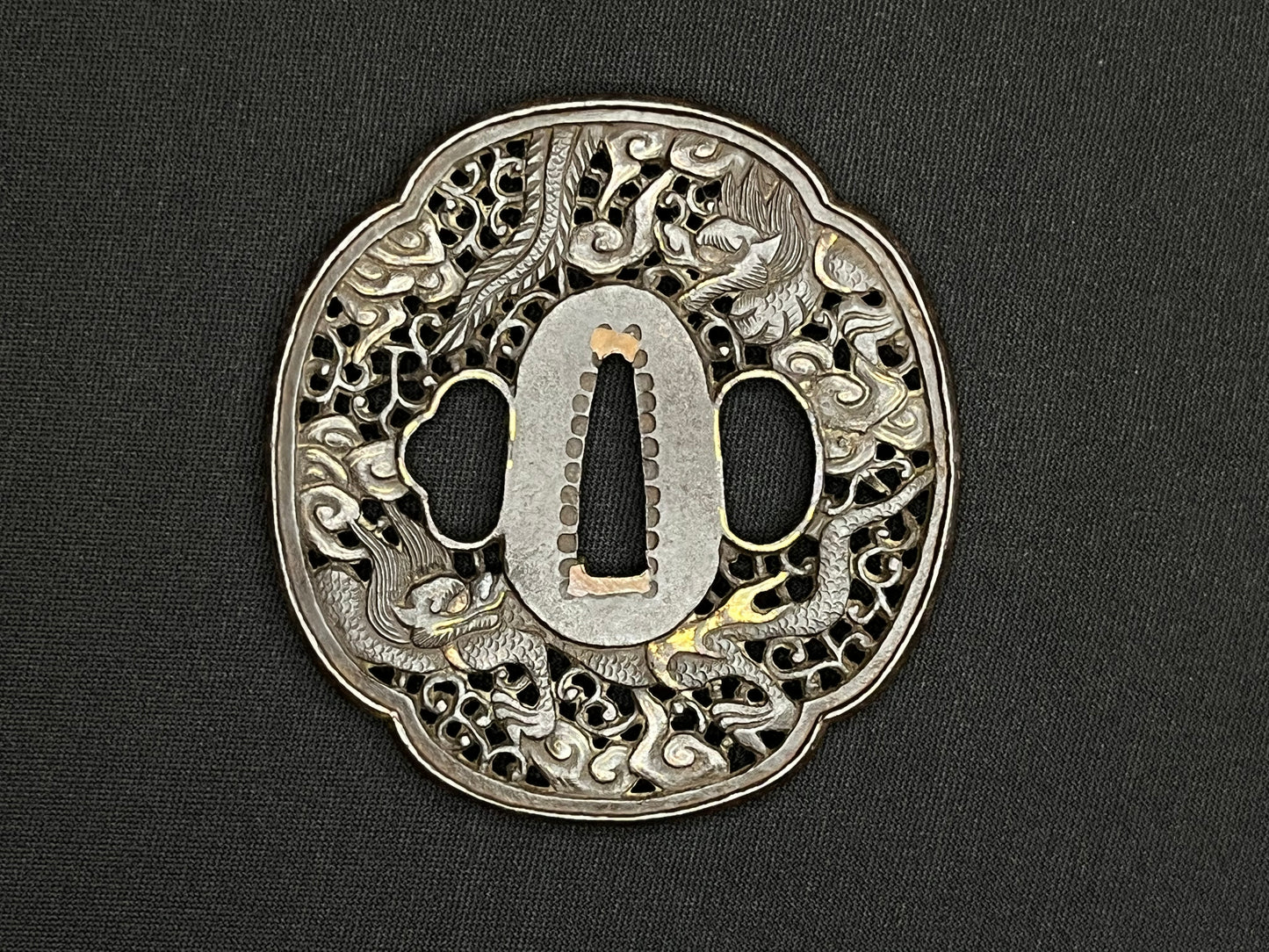 Antique Japanese Tsuba - Iron Handguard #031 Unverified