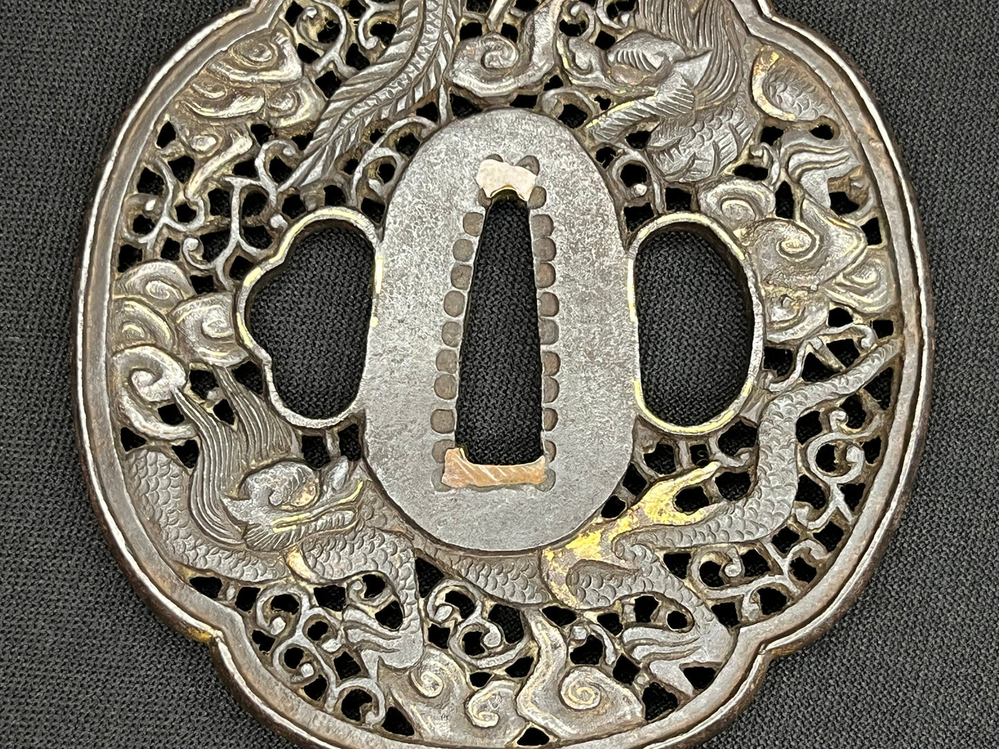 Antique Japanese Tsuba - Iron Handguard #031 Unverified