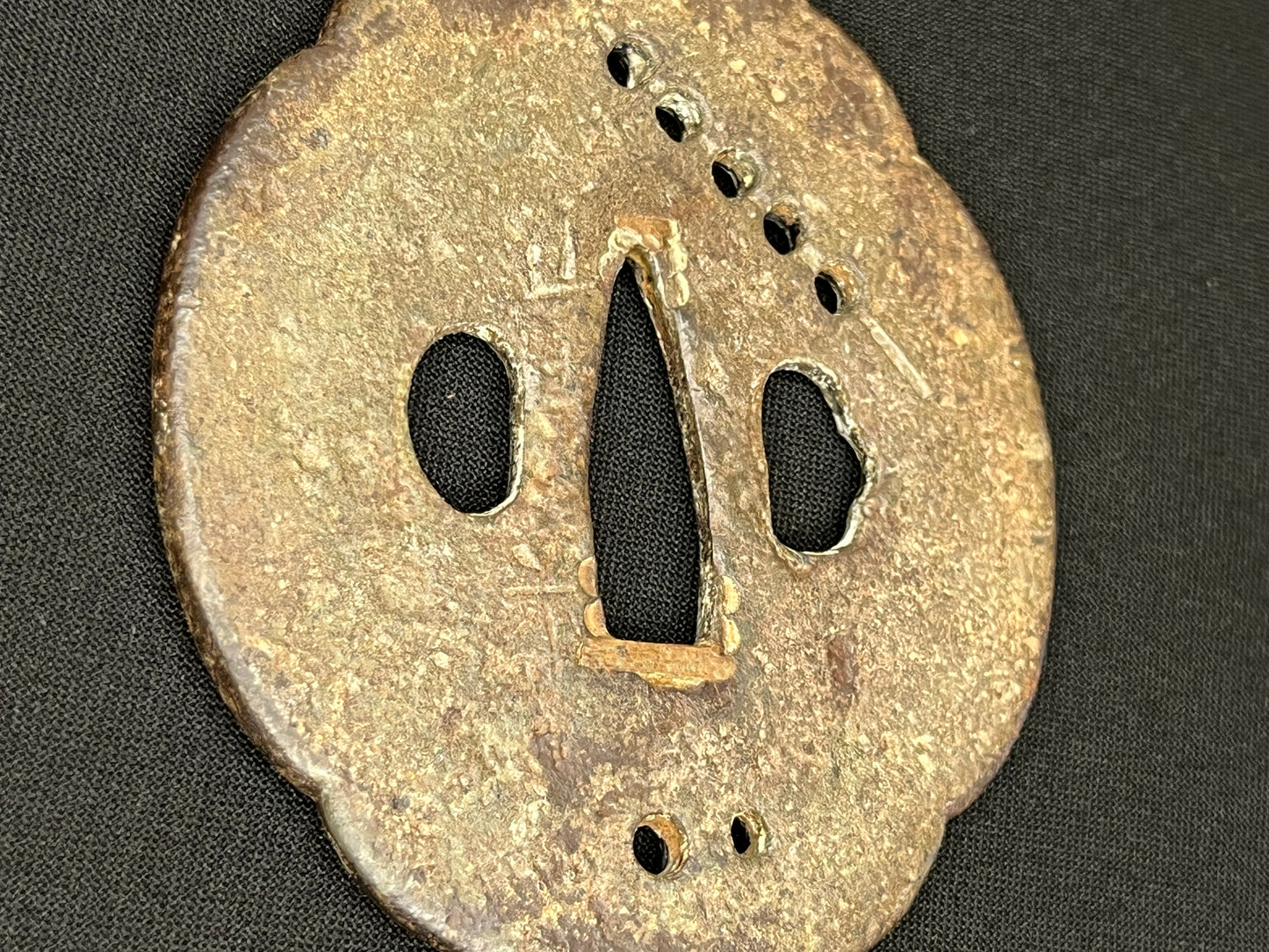 Antique Japanese Tsuba - Iron Handguard #032 Unverified