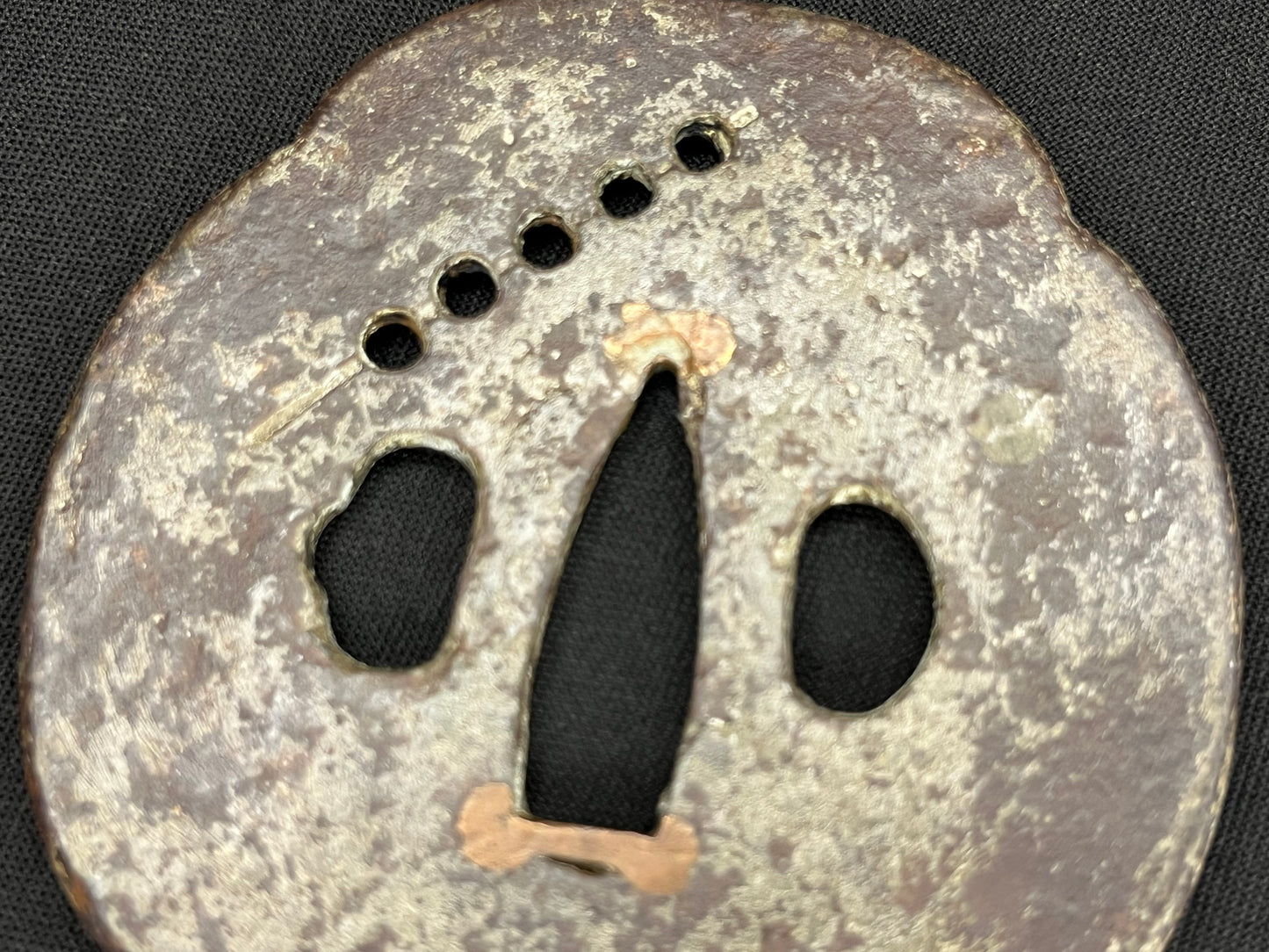 Antique Japanese Tsuba - Iron Handguard #032 Unverified