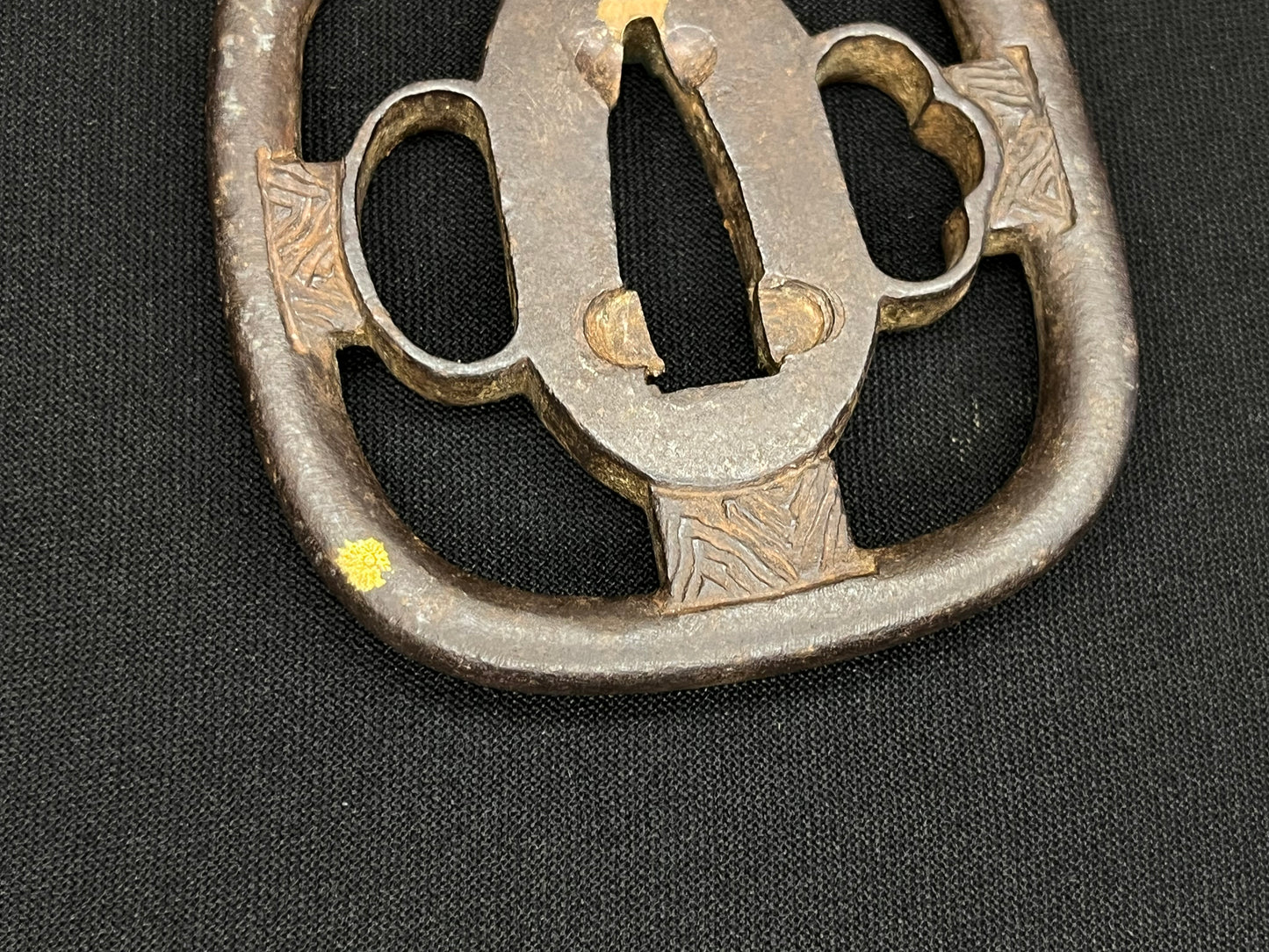 Antique Japanese Tsuba - Iron Handguard #76 Unverified