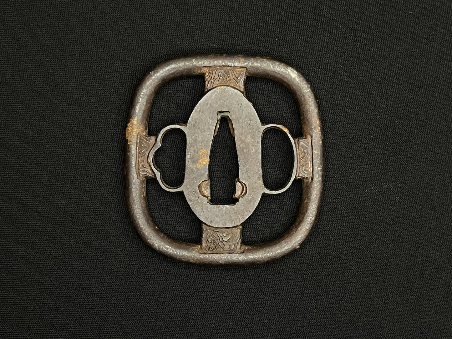 Antique Japanese Tsuba - Iron Handguard #76 Unverified