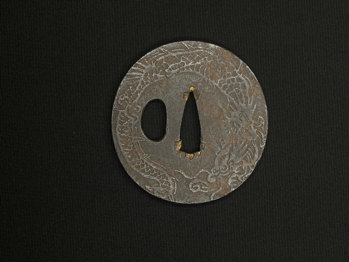 Antique Japanese Tsuba - Iron Handguard #033 Unverified