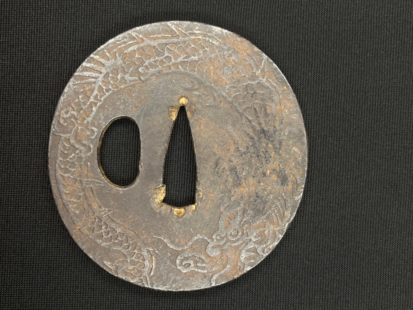 Antique Japanese Tsuba - Iron Handguard #033 Unverified