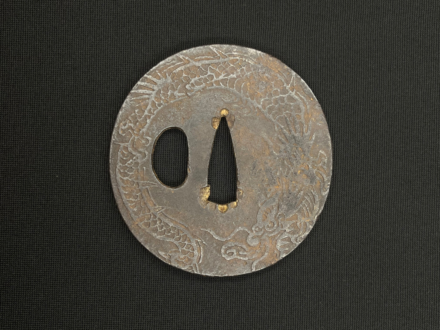 Antique Japanese Tsuba - Iron Handguard #033 Unverified