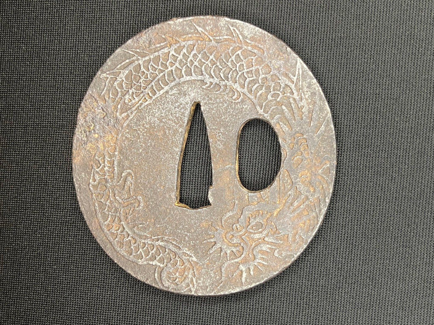 Antique Japanese Tsuba - Iron Handguard #033 Unverified