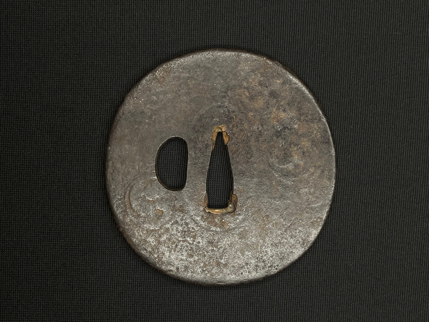 Antique Japanese Tsuba - Iron Handguard #035 Unverified