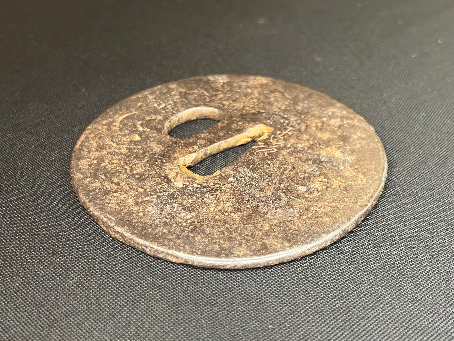 Antique Japanese Tsuba - Iron Handguard #035 Unverified