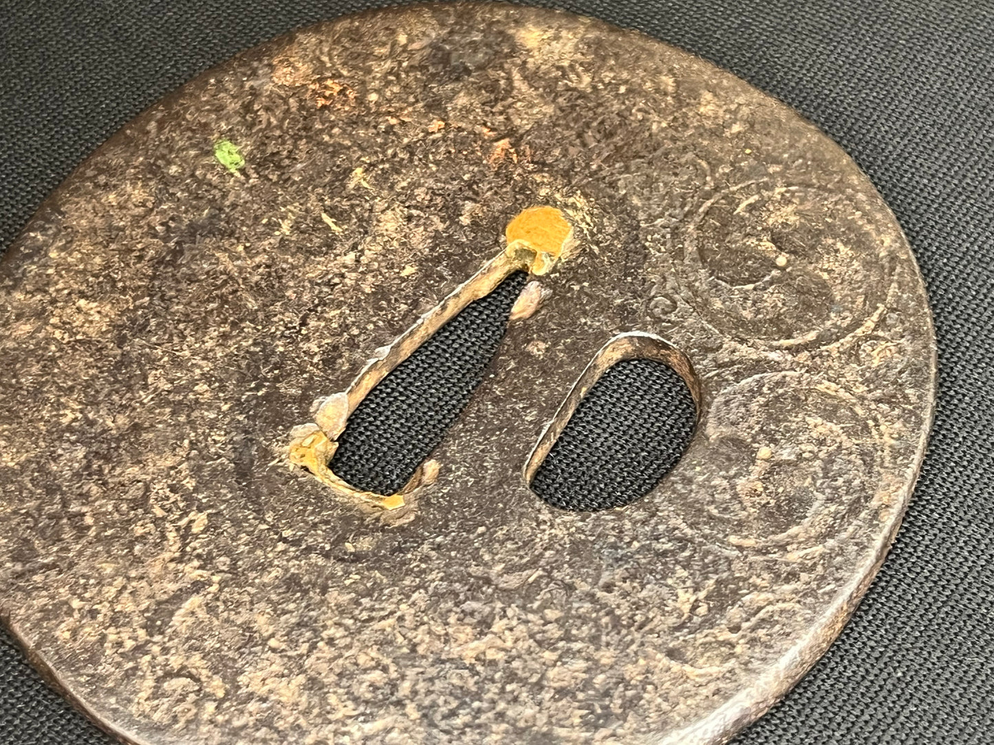Antique Japanese Tsuba - Iron Handguard #035 Unverified