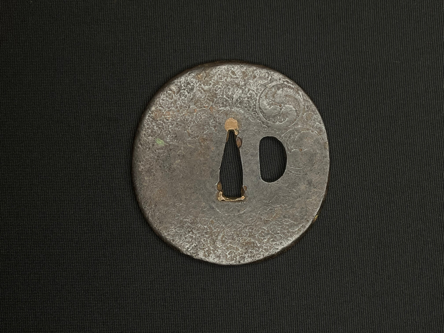 Antique Japanese Tsuba - Iron Handguard #035 Unverified
