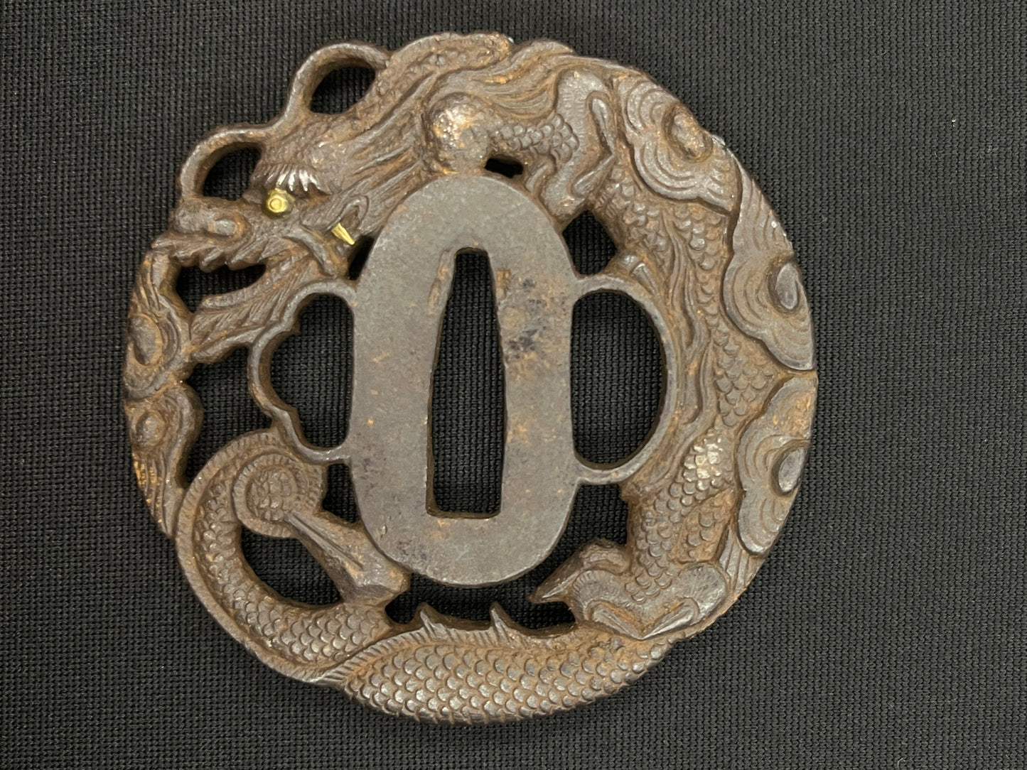Antique Japanese Tsuba - Iron Handguard #037 Unverified