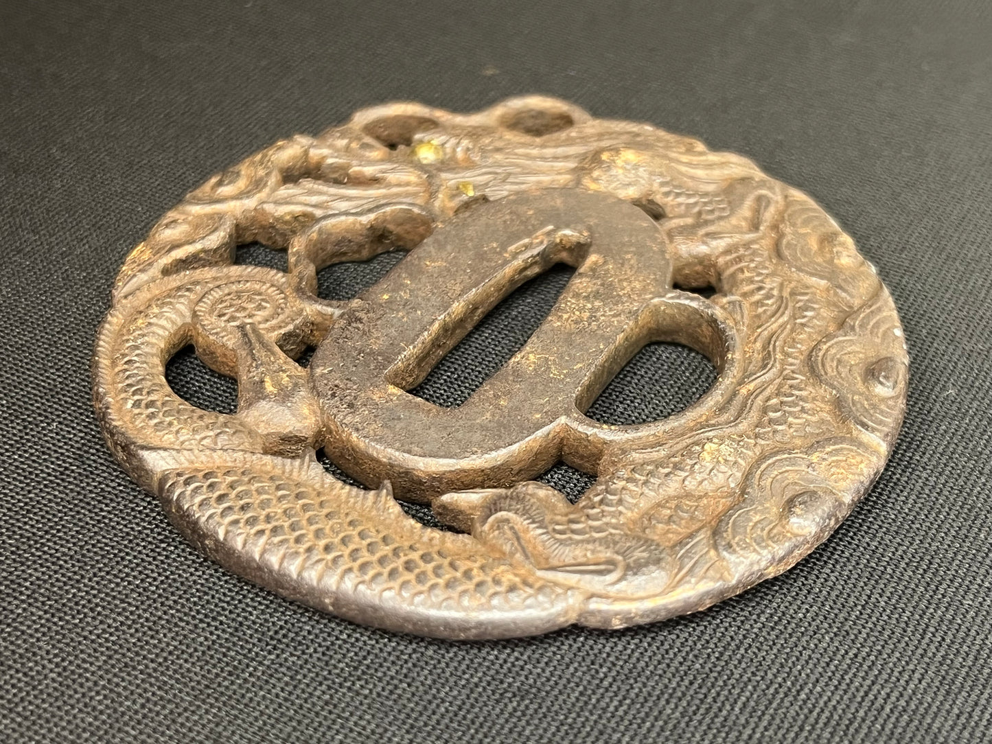 Antique Japanese Tsuba - Iron Handguard #037 Unverified