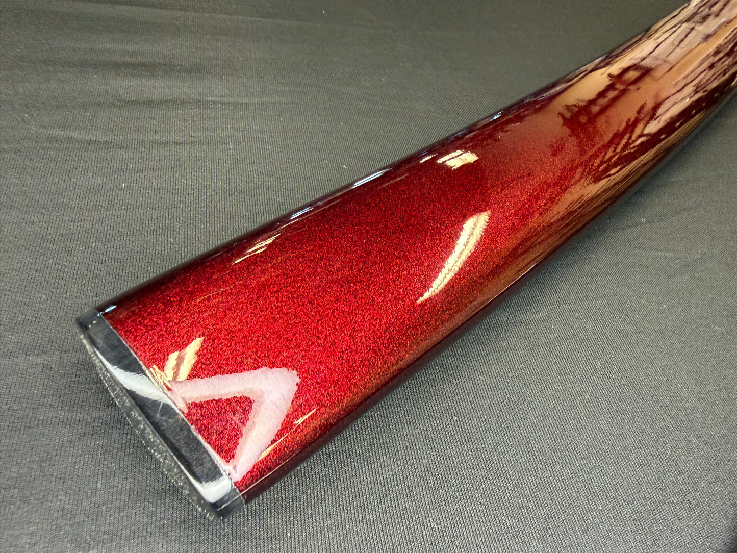 Legacy Steel O-Katana Titan Stout Shobu - Red Coilfang- Choji Hamon, 1095 clay tempered
