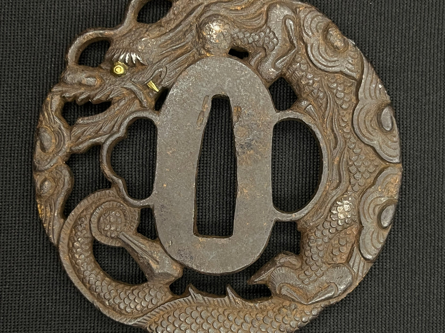 Antique Japanese Tsuba - Iron Handguard #037 Unverified