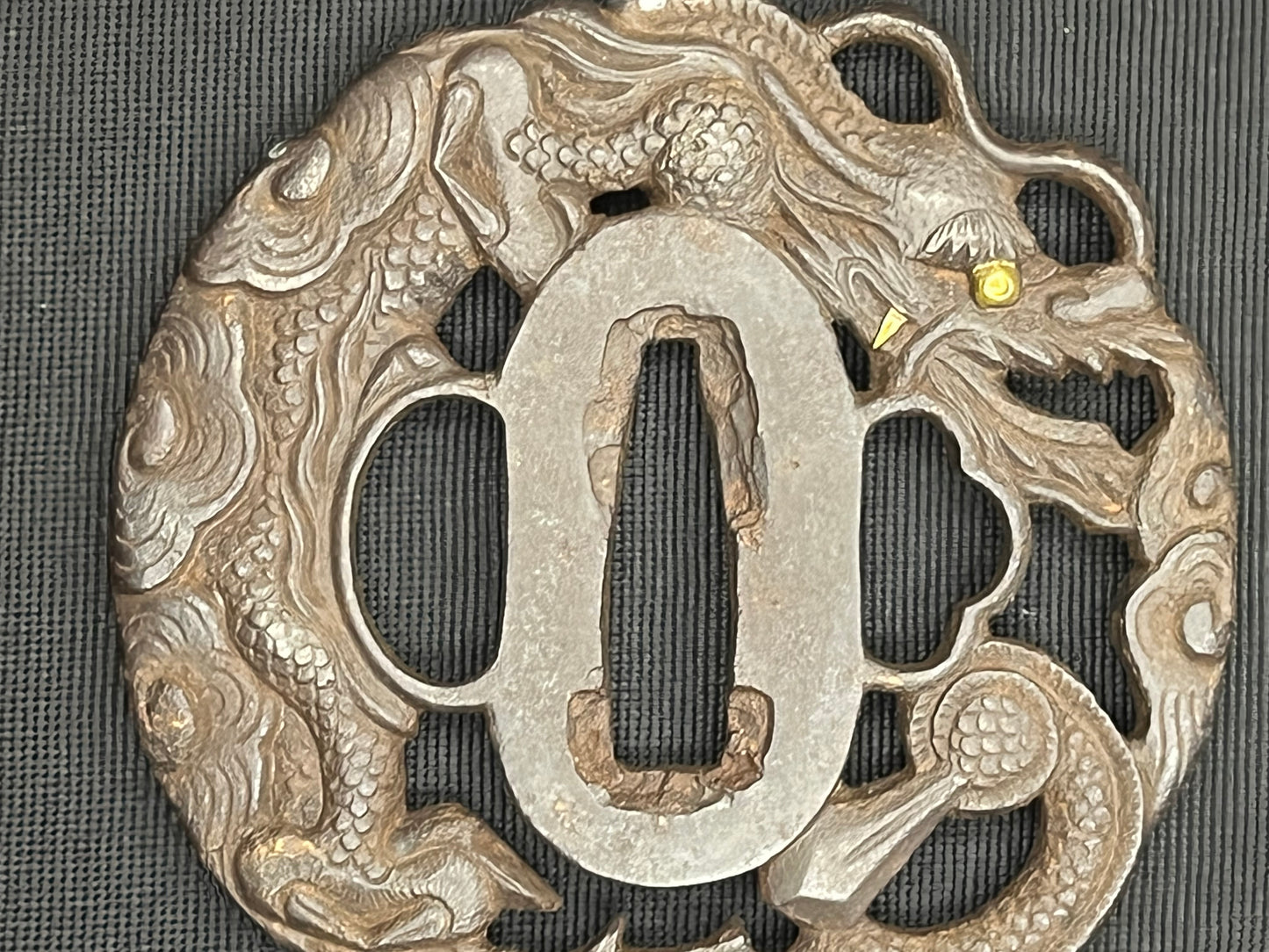Antique Japanese Tsuba - Iron Handguard #037 Unverified
