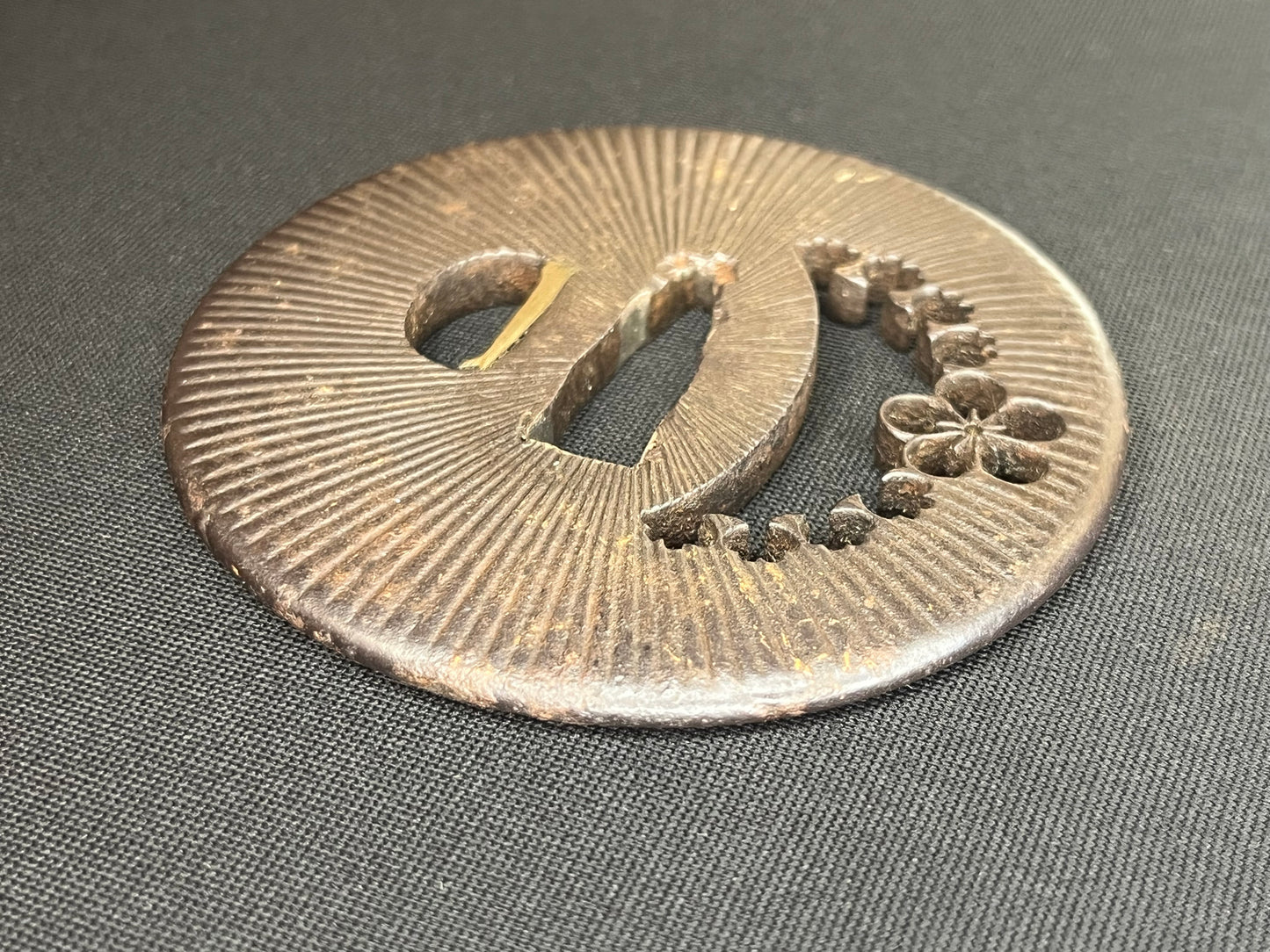 Antique Japanese Tsuba - Iron Handguard #038 Unverified